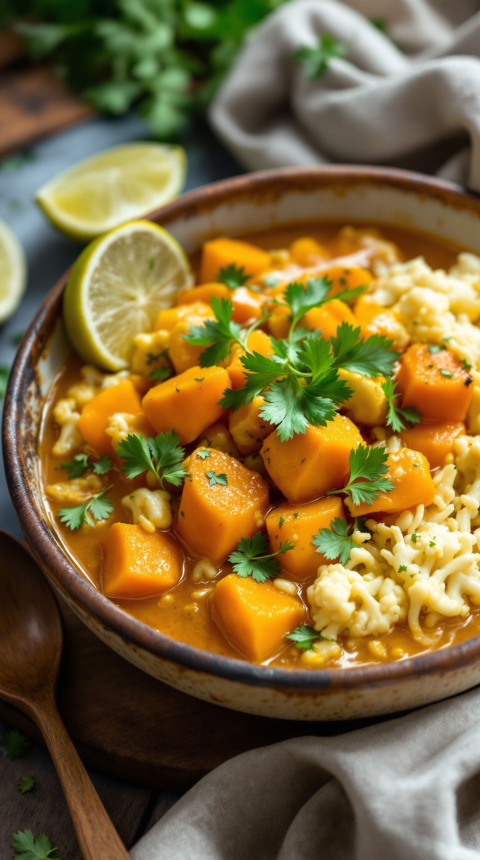 Curry de légumes d'hiver savoureux — recette facile